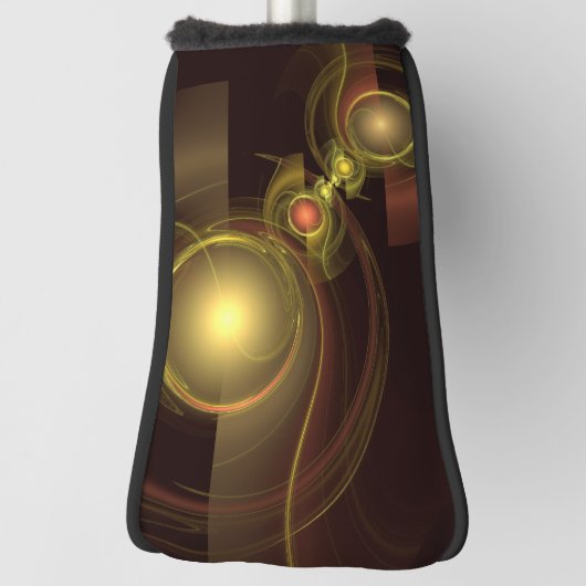 親密なつながり抽象芸術アート ゴルフヘッドカバー (回転90)