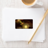 親密なつながり抽象芸術アート ラベル (インサイチュ)