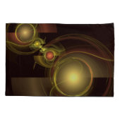 親密なつながり抽象芸術アート 枕カバー (裏面)