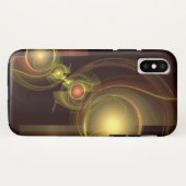 親密なつながり抽象芸術アート Case-Mate iPhoneケース (裏面(横))