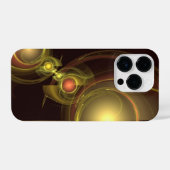 親密なつながり抽象芸術アート iPhoneケース (裏面横)