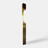 親密なつながり抽象芸術アート iPhoneケース (左側面)