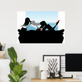 親密な瞬間 ポスター (ホームオフィス)