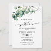 親密ファンシーさを愛するもの無し 招待状 (正面)