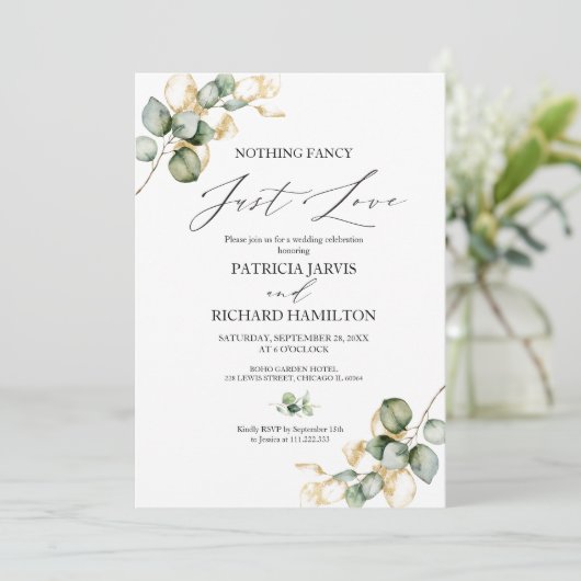 親密ファンシーさを愛す結婚るもの 招待状 (スタンド正面)