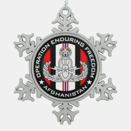 親心OEF スノーフレークピューターオーナメント