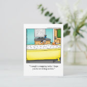 親愛おもしろいのユーモア葉書 ポストカード (スタンド正面)