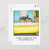 親愛おもしろいのユーモア葉書 ポストカード (正面/裏面)