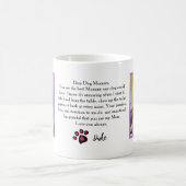 親愛お母さんやパパカスタマイズ写真ペットのラブレター コーヒーマグカップ (中央)