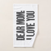 親愛お母さん バスタオルセット (ハンドタオル)