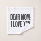 親愛お母さん バスタオルセット (ウォッシュタオル)