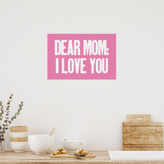 親愛お母さん ポスター (キッチン)