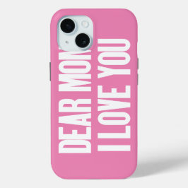 親愛お母さん iPhone 15ケース
