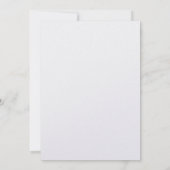 親愛なるお母さんへ 患者でいてくれてありがとう 母の日カード 招待状 (裏面)