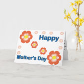 親愛なるお母さん カード (黄色い花)