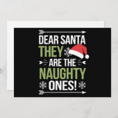 親愛なるサンタさん 彼らは悪い子なのよ クリスマス (正面/裏面)