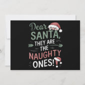 親愛なるサンタさん 彼らは悪い子なのよ クリスマス (正面)