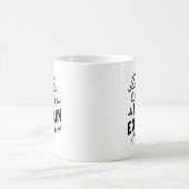 親愛なるサンタさん、私には説明できるの コーヒーマグカップ (中央)