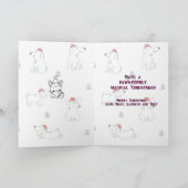 親愛なるサンタさん、私に説明させてください（犬） カード (内部)