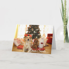 親愛なるサンタは、いけなくおもしろいなクリスマスカードを定義します シーズンカード