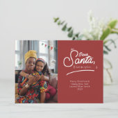 親愛なるサンタへ、写真についてご説明します。
モニターやデバイスの設定の違いにより、実際の印刷色と画 シーズンカード (スタンド正面)