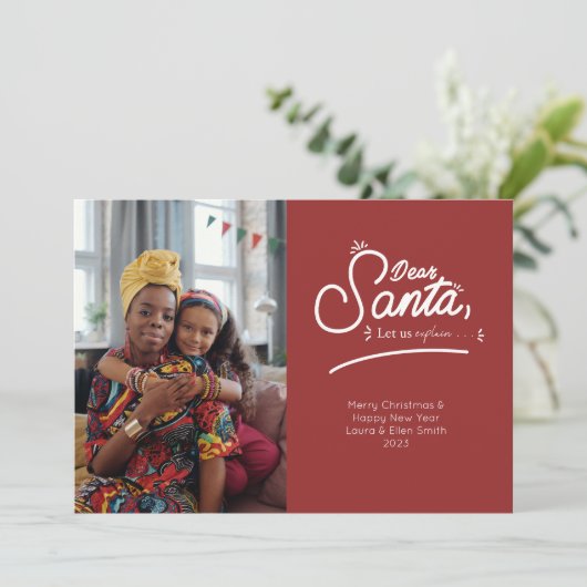 親愛なるサンタへ、写真についてご説明します。
モニターやデバイスの設定の違いにより、実際の印刷色と画 シーズンカード (スタンド正面)