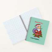 親愛なるサンタへ、私には言い訳がある - 面白いクリスマス ノートブック (内部)