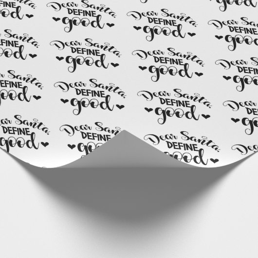 親愛なるサンタ ラッピングペーパー (角)