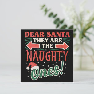 親愛なるサンタ、彼らが悪い子なんだよ クリスマス