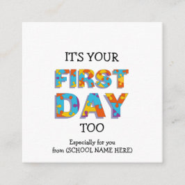 親愛なる先生 エンクロージャーカード