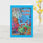 **親愛なる友へ** あなたは愛されているよ 誕生日おめでとう カード (黄色い花)