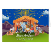 親愛なる友人の皆様へ クリスマスの降誕 イザヤ書 9:6 (正面横)