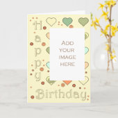 親愛なる友人はより親愛に(黄色) -バースデー・カードなります カード (黄色い花)