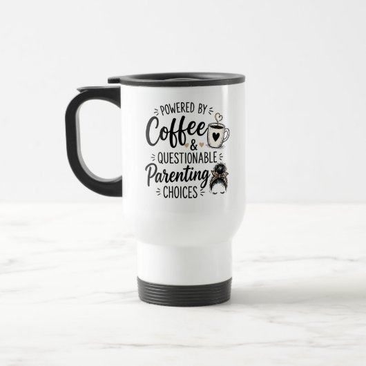 親愛なる名言入りコーヒーマグ トラベルマグ (左)