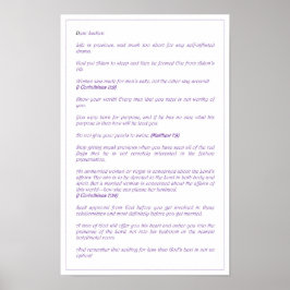 親愛なる女性たち - ポスター