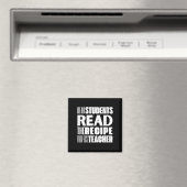 親愛なる生徒の皆さん、Fcsの先生のレシピを読んでください マグネット (インサイチュ (食洗機))
