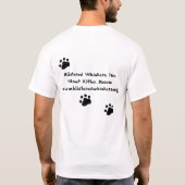 親愛なる神…. Tシャツ (裏面)