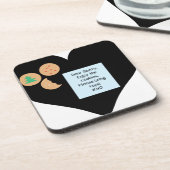 親愛なサンタさん - おもちゃをプレゼントしてね コースター (左側)