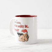 親愛なサンタシリーズマグ ツートーンマグカップ (正面左)