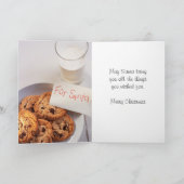 親愛なサンタ シーズンカード (内部)