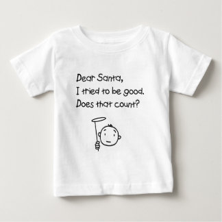 親愛なサンタ ベビーTシャツ