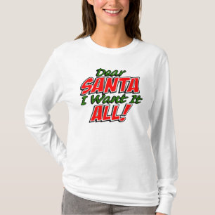 親愛なサンタ、 Tシャツ
