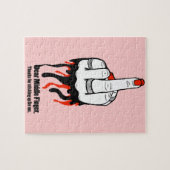 親愛な中指 ジグソーパズル (横)