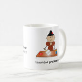 "親愛な問題は、私の神より大きいです! "マグ コーヒーマグカップ (正面右)