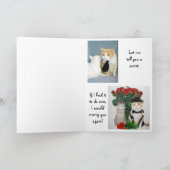 親愛な幸せな記念日! カード (内部)