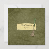 親愛な日記のヴィンテージの保存日付 セーブザデート (裏面)