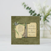 親愛な日記のヴィンテージの保存日付 セーブザデート (スタンド正面)