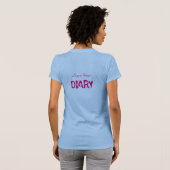 親愛な日記は私のための私を罪を犯すことを約あります許します Tシャツ (裏面フル)