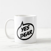 親愛なYes コーヒーマグカップ (左)