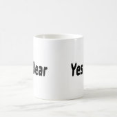 親愛なYes コーヒーマグカップ (中央)